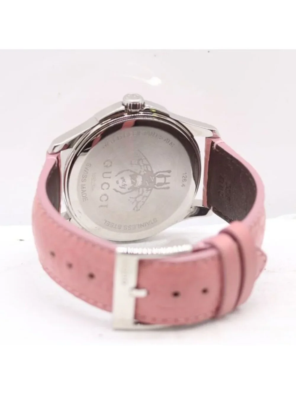 Gucci Timeless 126.4 Quartz Pink Dial Watch